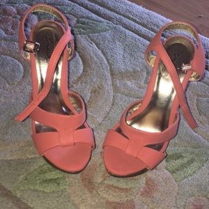 Pink Qupid Heels, size 6
